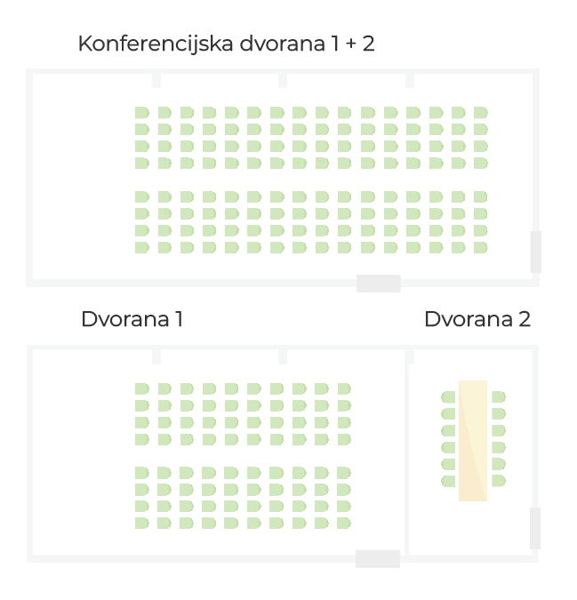 mice konferencijske dvorane olea