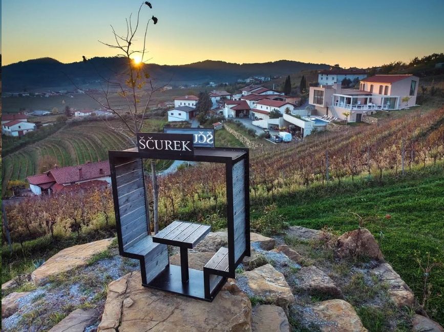 Vinarija Ščurek i vinogradi u Goriškim brdima